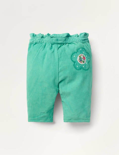 Pantalon à enfiler en velours côtelé - Vert asperge Pantalon à enfiler en velours côtelé - Vert asperge