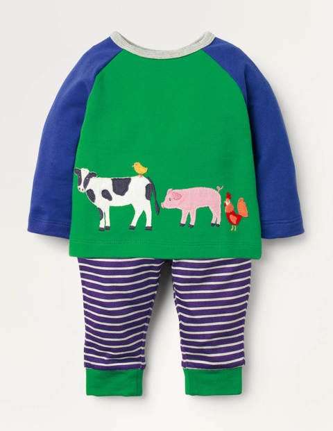 Fun Jersey Play Set - Starboard Blue Farm Animals Fun Jersey Play Set - Starboard Blue Farm Animals