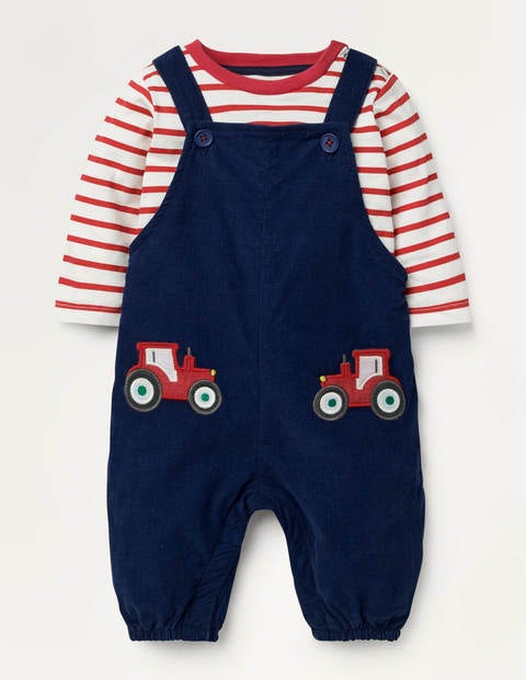 Brand new Mini Boden Boys Applique long sleeve top cotton UK Size 3-4 years 