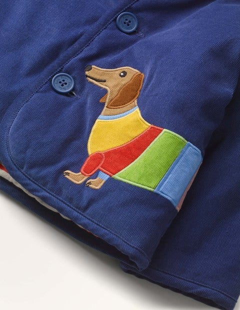 Cord Jacket - Starboard Blue Sausage Dog Cord Jacket - Starboard Blue Sausage Dog