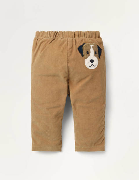 Jersey-lined Cord Pants - Butterscotch Brown Sprout Jersey-lined Cord Pants - Butterscotch Brown Sprout