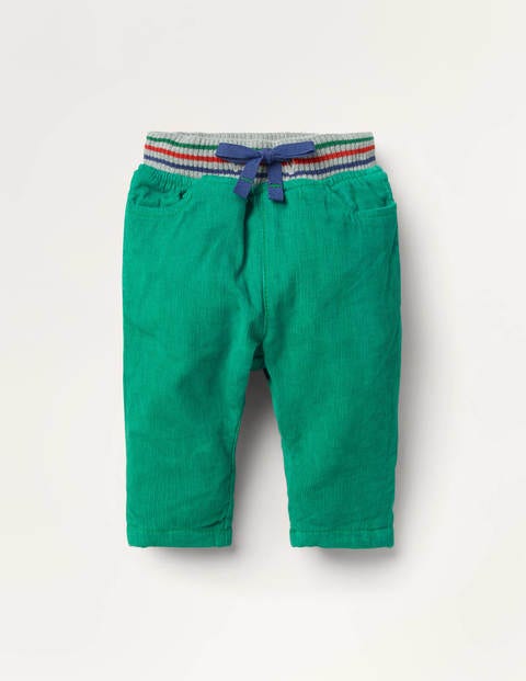 Rib Waist Pants - Highland Green Rib Waist Pants - Highland Green