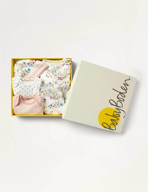 5 Piece Newborn Gifting Set - Multi Meadow Friends 5 Piece Newborn Gifting Set - Multi Meadow Friends