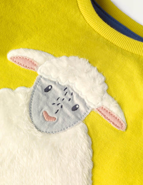 Farm Animal T-shirt - Mimosa Yellow Sheep Farm Animal T-shirt - Mimosa Yellow Sheep