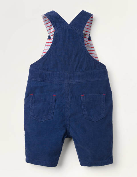 Jersey-lined Cord Overalls - Starboard Blue Jersey-lined Cord Overalls - Starboard Blue