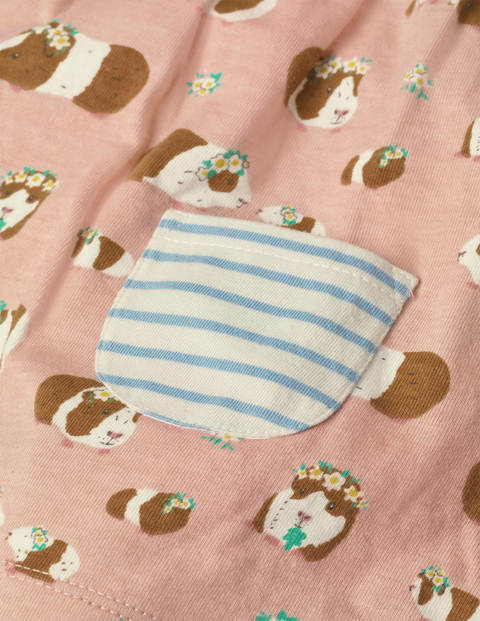 Jersey Hotchpotch Dress - Chalky Pink Baby Guinea Jersey Hotchpotch Dress - Chalky Pink Baby Guinea