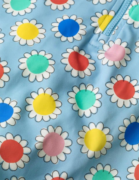 Sunsafe Surfsuit - Cloudy Blue Daisy Sunsafe Surfsuit - Cloudy Blue Daisy