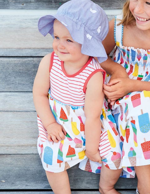 Printed Jersey Dress - Multi Baby Ice Creams Printed Jersey Dress - Multi Baby Ice Creams