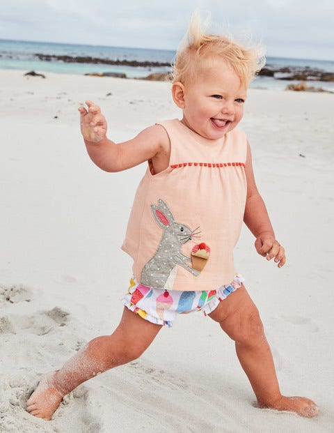 Appliqué Jersey Play Set - Multi Baby Ice Creams Appliqué Jersey Play Set - Multi Baby Ice Creams