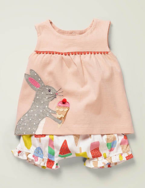 Appliqué Jersey Play Set - Multi Baby Ice Creams Appliqué Jersey Play Set - Multi Baby Ice Creams