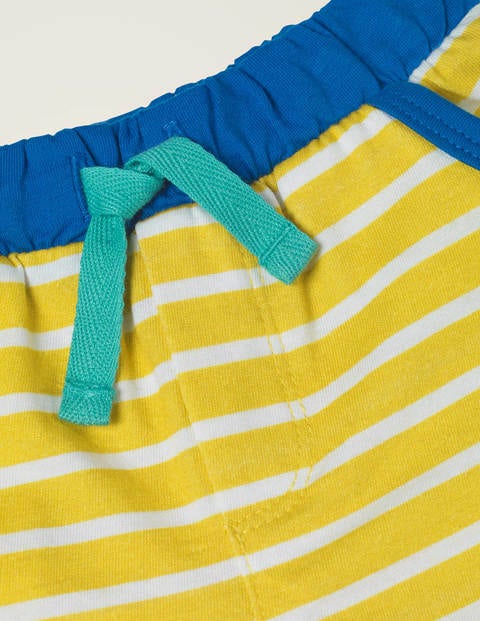 Essential Jersey Shorts - Primrose Yellow/White Essential Jersey Shorts - Primrose Yellow/White