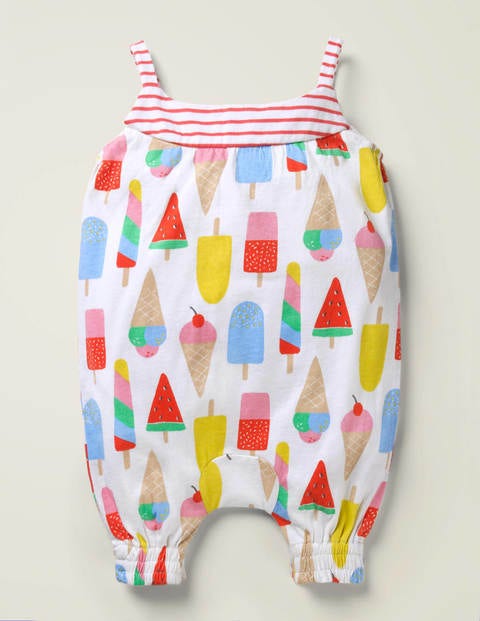 Hotchpotch Jersey Romper - Multi Baby Ice Creams Hotchpotch Jersey Romper - Multi Baby Ice Creams