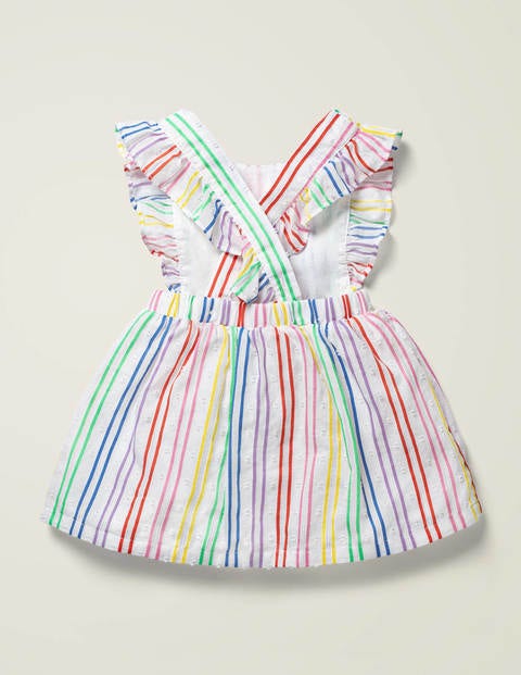 rainbow pinafore