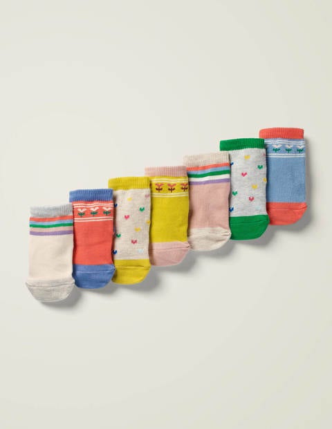 7 Pack Sock Box - Multi 7 Pack Sock Box - Multi