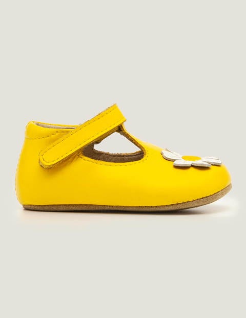 Supersoft Leather Shoes - Daffodil Yellow Supersoft Leather Shoes - Daffodil Yellow