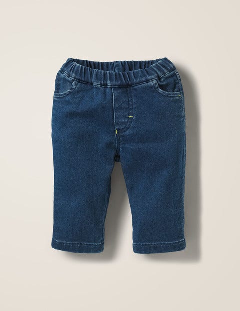 Jersey Denim Jeans - Denim Blue Jersey Denim Jeans - Denim Blue
