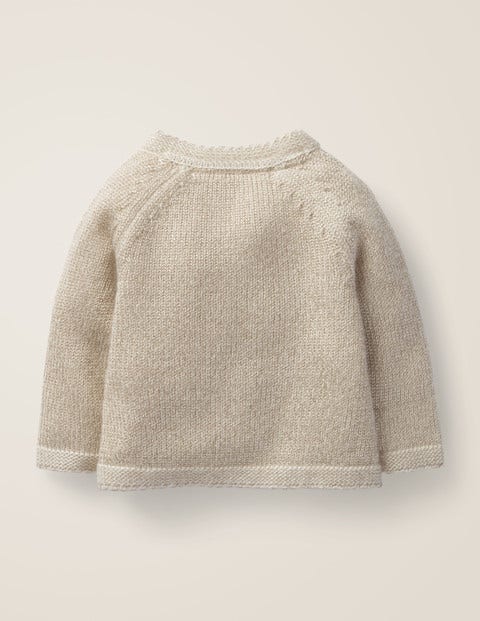 Cashmere Cardigan - Gold Sparkle Cashmere Cardigan - Gold Sparkle