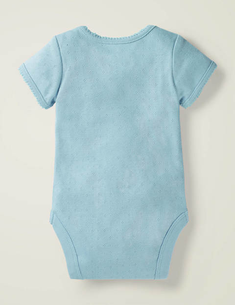 Sweet Pointelle Body - Mineral Blue Sweet Pointelle Body - Mineral Blue