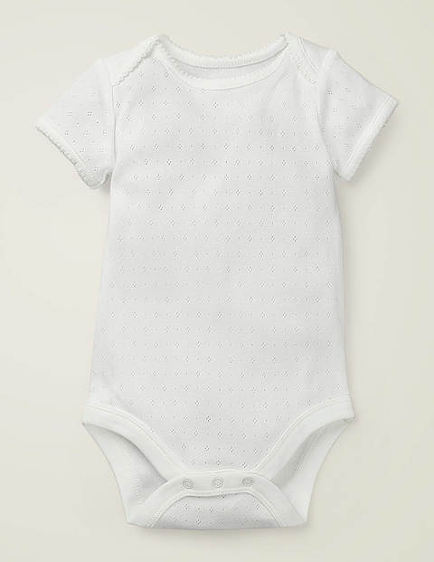 Sweet Pointelle Body - White Sweet Pointelle Body - White
