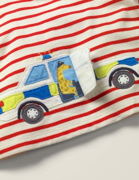 Vehicle Adventures T-Shirt - Cherry Tomato/White Vehicle Adventures T-Shirt - Cherry Tomato/White