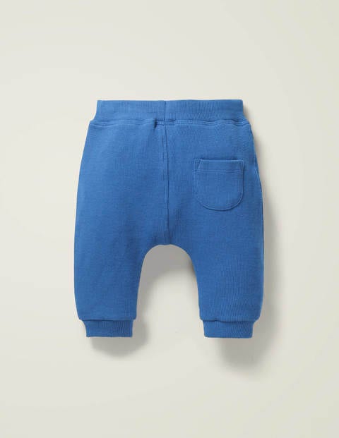 Ribbed Patch Bottoms - Sky Blue Sunshine Ribbed Patch Bottoms - Sky Blue Sunshine
