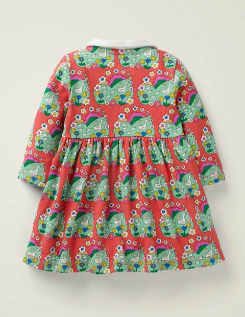 Printed Jersey Dress - Multi Duckling Daisy Printed Jersey Dress - Multi Duckling Daisy