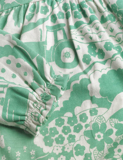 Retro Farm Jersey Dress - Fountain Green Retro Farm Retro Farm Jersey Dress - Fountain Green Retro Farm