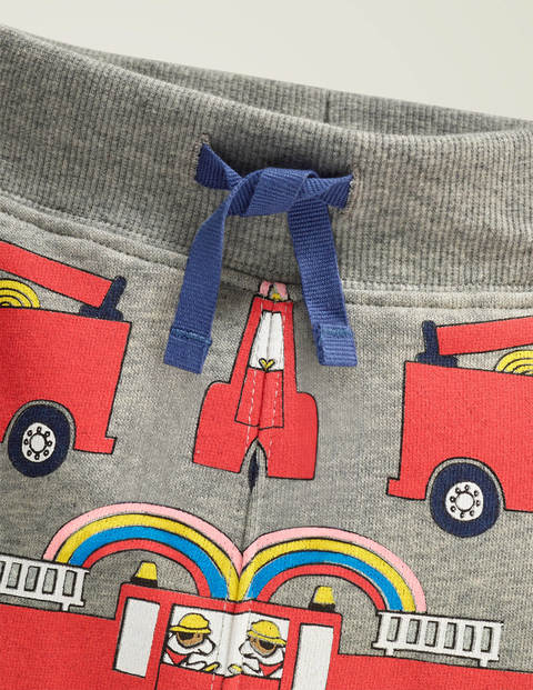 Cosy Jersey Play Set - Grey Marl Fire Engine Cosy Jersey Play Set - Grey Marl Fire Engine