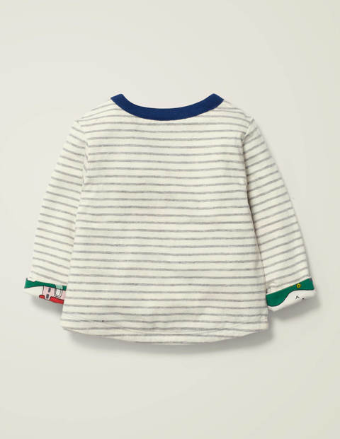 Wendbares T-Shirt - Bunt, Bauernhof/Sonnenschein Wendbares T-Shirt - Bunt, Bauernhof/Sonnenschein