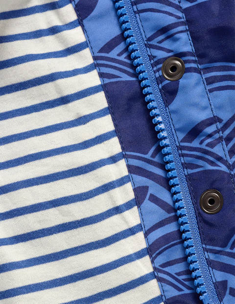 Cosy 3-In-1 Jacket - Blue Whale Wave Cosy 3-In-1 Jacket - Blue Whale Wave