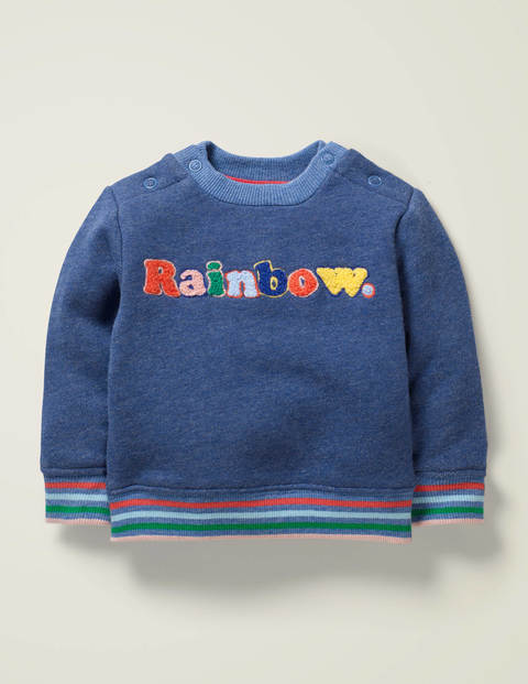 Bequemes Sweatshirt - Himmelblau Bequemes Sweatshirt - Himmelblau