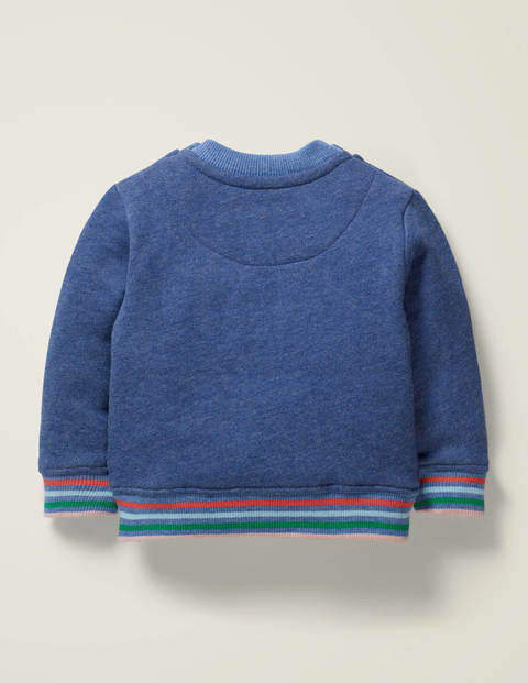 Bequemes Sweatshirt - Himmelblau Bequemes Sweatshirt - Himmelblau