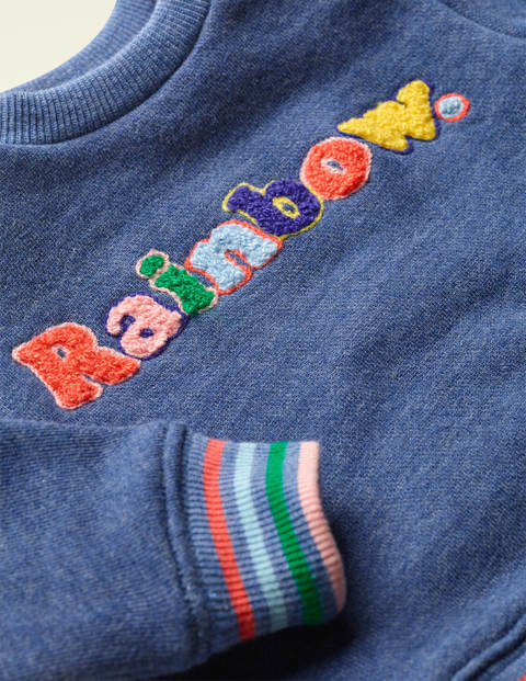 Bequemes Sweatshirt - Himmelblau Bequemes Sweatshirt - Himmelblau
