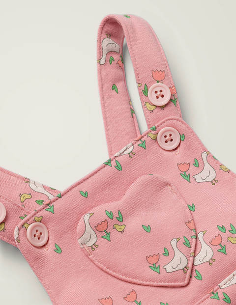 Supersoft Jersey Romper - Boto Pink Duckling Meadow Supersoft Jersey Romper - Boto Pink Duckling Meadow