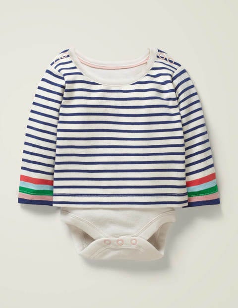 Breton T-Shirt - Peach Melba/Boto Pink Breton T-Shirt - Peach Melba/Boto Pink