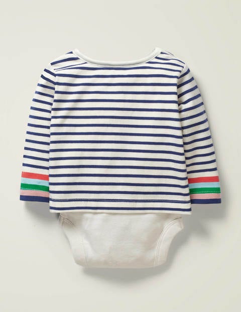 Breton T-Shirt - Peach Melba/Boto Pink Breton T-Shirt - Peach Melba/Boto Pink