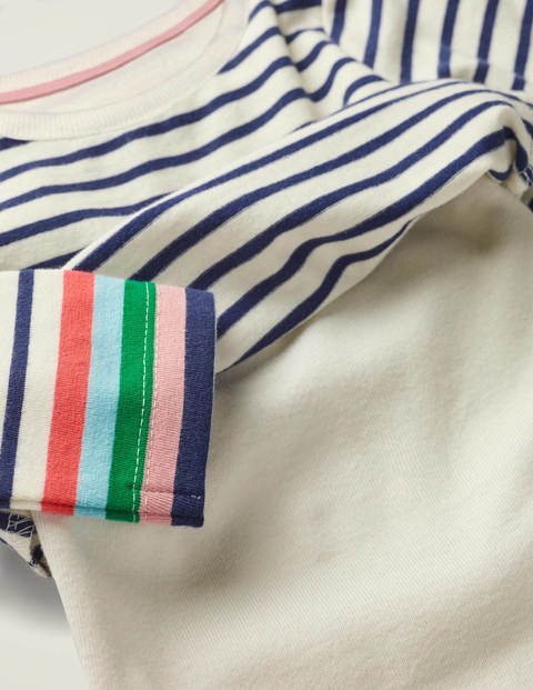 Breton T-Shirt - Peach Melba/Boto Pink Breton T-Shirt - Peach Melba/Boto Pink