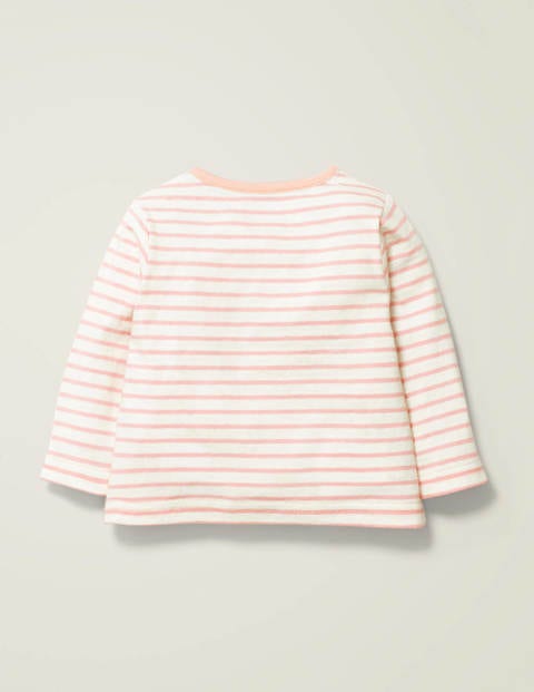 Farm Animal Appliqué T-Shirt - Boto Pink/Ivory Farm Animal Appliqué T-Shirt - Boto Pink/Ivory