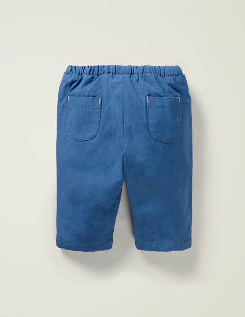Patch Knees Pants - Sky Blue Patch Knees Pants - Sky Blue