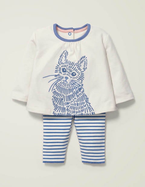 Supersoft Jersey Play Set - Sea Mist Blue Kitten Supersoft Jersey Play Set - Sea Mist Blue Kitten