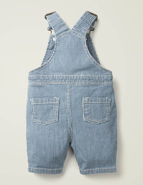 Ticking Dungarees - College Navy Ticking Ticking Dungarees - College Navy Ticking