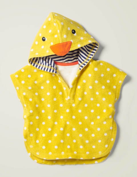 Towelling Throw-On - Daffodil Yellow Duckling Towelling Throw-On - Daffodil Yellow Duckling