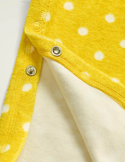 Towelling Throw-On - Daffodil Yellow Duckling Towelling Throw-On - Daffodil Yellow Duckling
