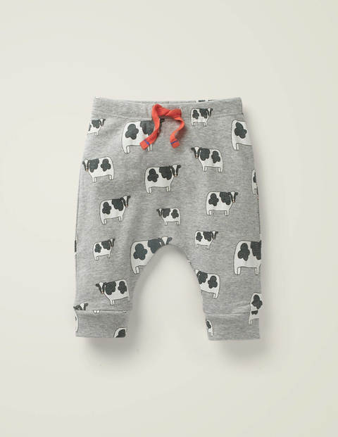 Legging En Jersey Imprimé - Vaches gris chiné Legging En Jersey Imprimé - Vaches gris chiné
