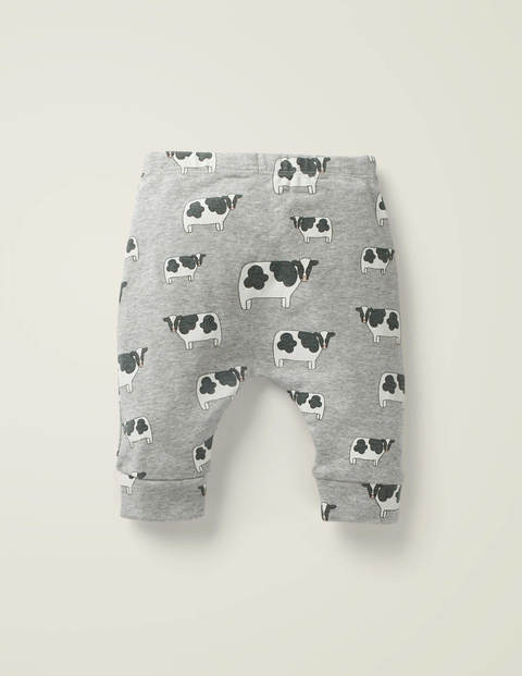 Legging En Jersey Imprimé - Vaches gris chiné Legging En Jersey Imprimé - Vaches gris chiné