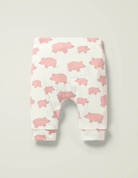 Printed Jersey Leggings - Chalky Pink Pigs Printed Jersey Leggings - Chalky Pink Pigs