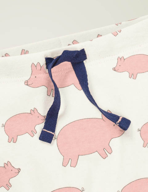 Printed Jersey Leggings - Chalky Pink Pigs Printed Jersey Leggings - Chalky Pink Pigs