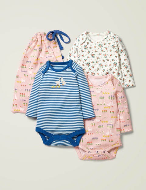 3 Pack Bodies - Multi Floral Farm 3 Pack Bodies - Multi Floral Farm
