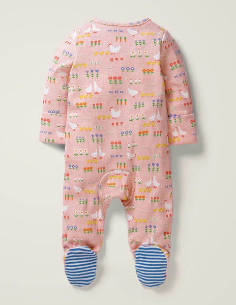 Printed Sleepsuit - Provence Dusty Pink Floral Printed Sleepsuit - Provence Dusty Pink Floral
