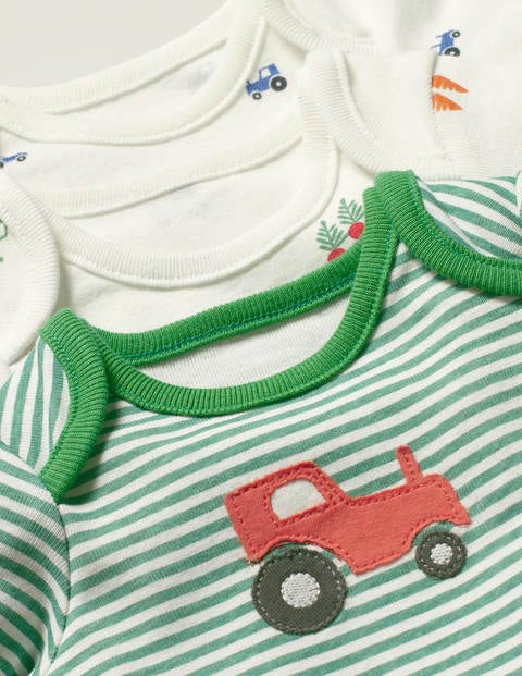 3 Pack Bodies - Multi Baby Farm 3 Pack Bodies - Multi Baby Farm